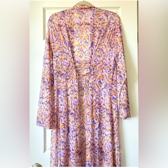 Savage X Fenty Swim Coverup Long Length Lilac Pink Size M/L - Picture 6 of 13